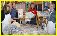 Super Broken Plate Mosaic Class